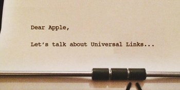 Dear Apple, please beta test your dev tool changes (starting with Universal Links)