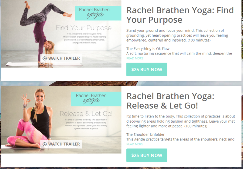 VHX: Yoga, with Rachel Brathen.