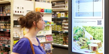 Study: Shoppers take to in-store video ads