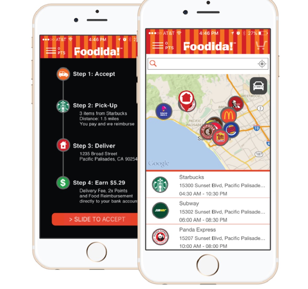 Foodida is counting on densely packed neighborhoods for fast delivery.