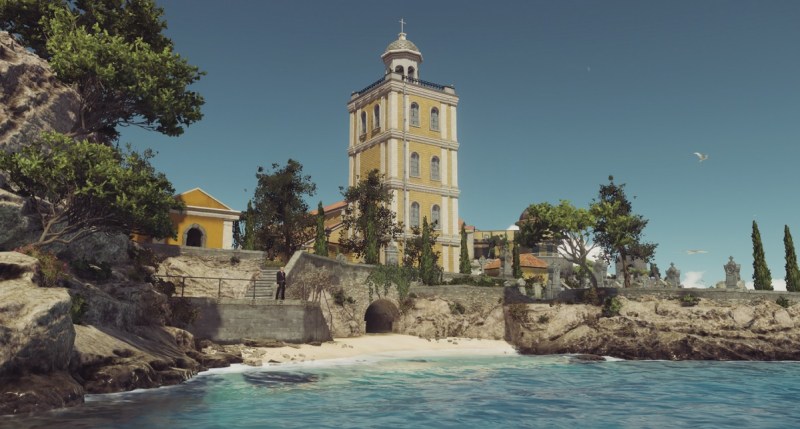 You have to find your way into a mansion to get to your target in Sapienza.