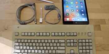 I bought an Apple keyboard from 1990 just for my iPad Pro