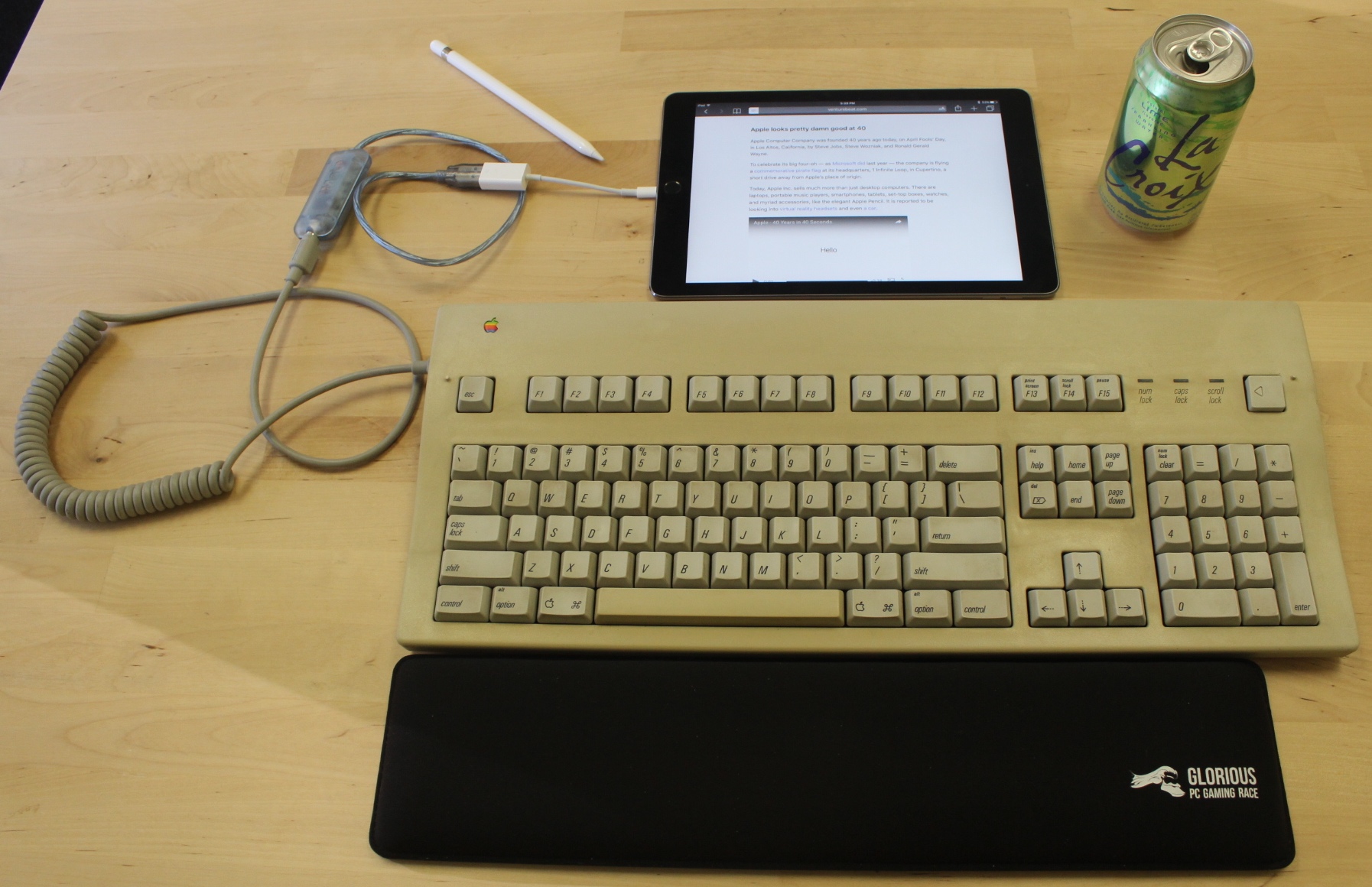 All I want to do is type.