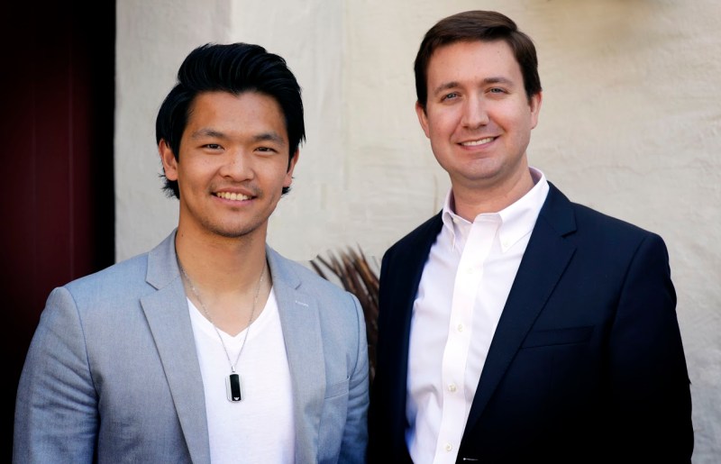 Han Jin (left) and Adam Rowell of Lucid VR