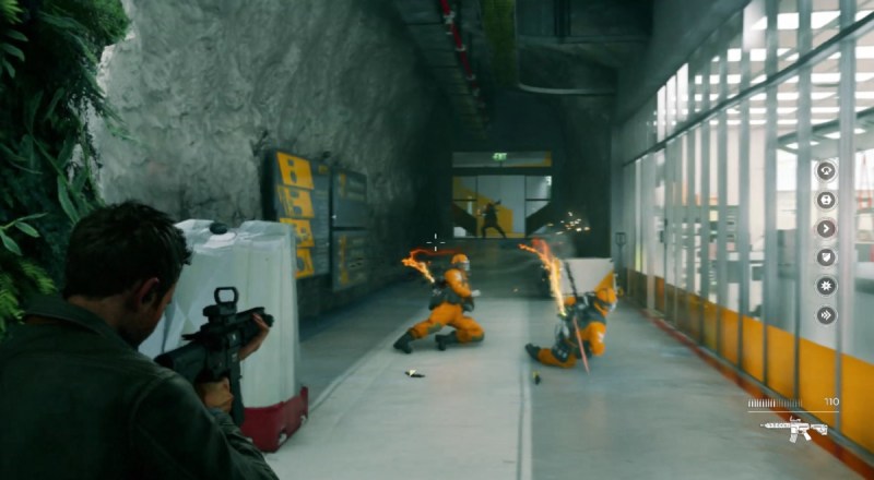 Quantum Break firefight