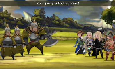 A brave party gets an extra turn.