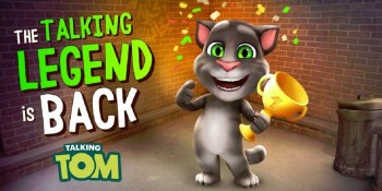 Talking Tom Cat is back with a modern look and more silliness