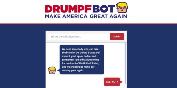 Donald Trump’s AI alter ego ‘Donalddrumpfbot’ coming to Facebook Messenger