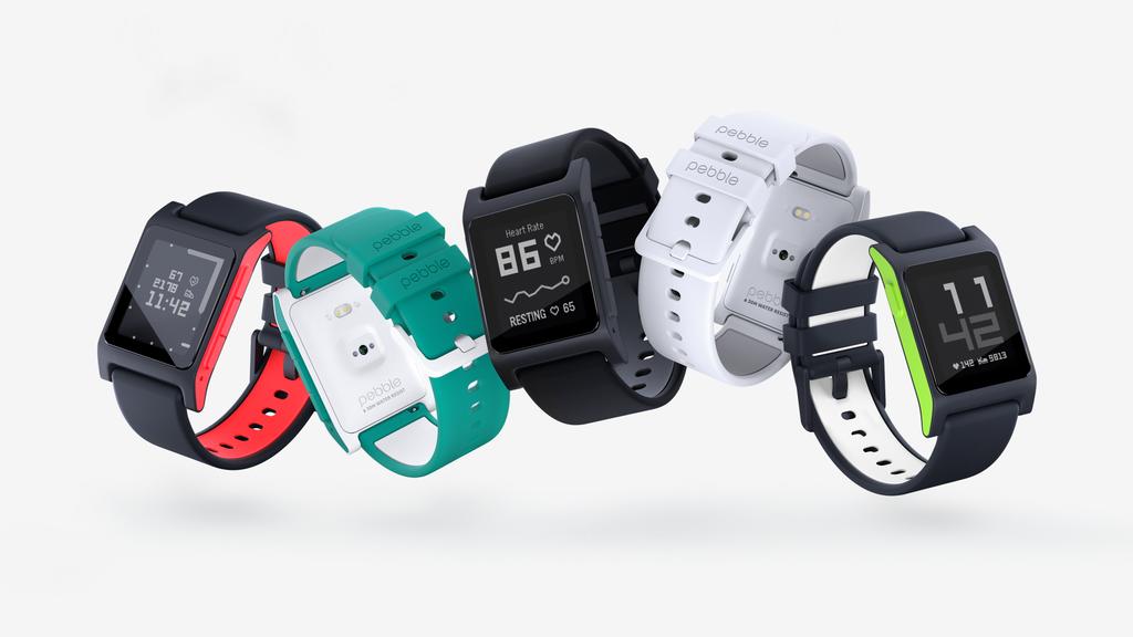 Pebble 2 in five colors