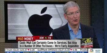Video of Apple CEO Tim Cook’s unusual appearance on CNBC to defend company’s performance