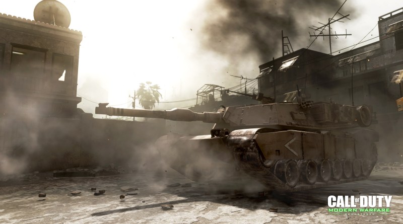 Call of Duty: Modern Warfare Remastered includes tank combat.