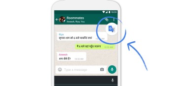 Google Translate for Android now offers text translations in any app; iOS version gets offline mode