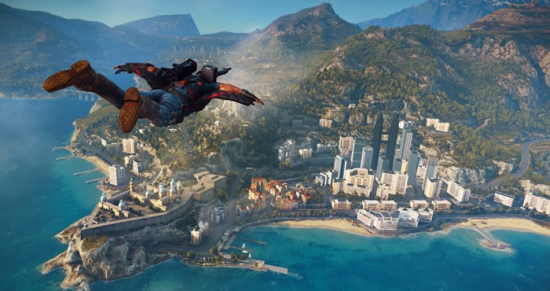 Just Cause 3 has some new DLC coming that makes land mech combat goofy.