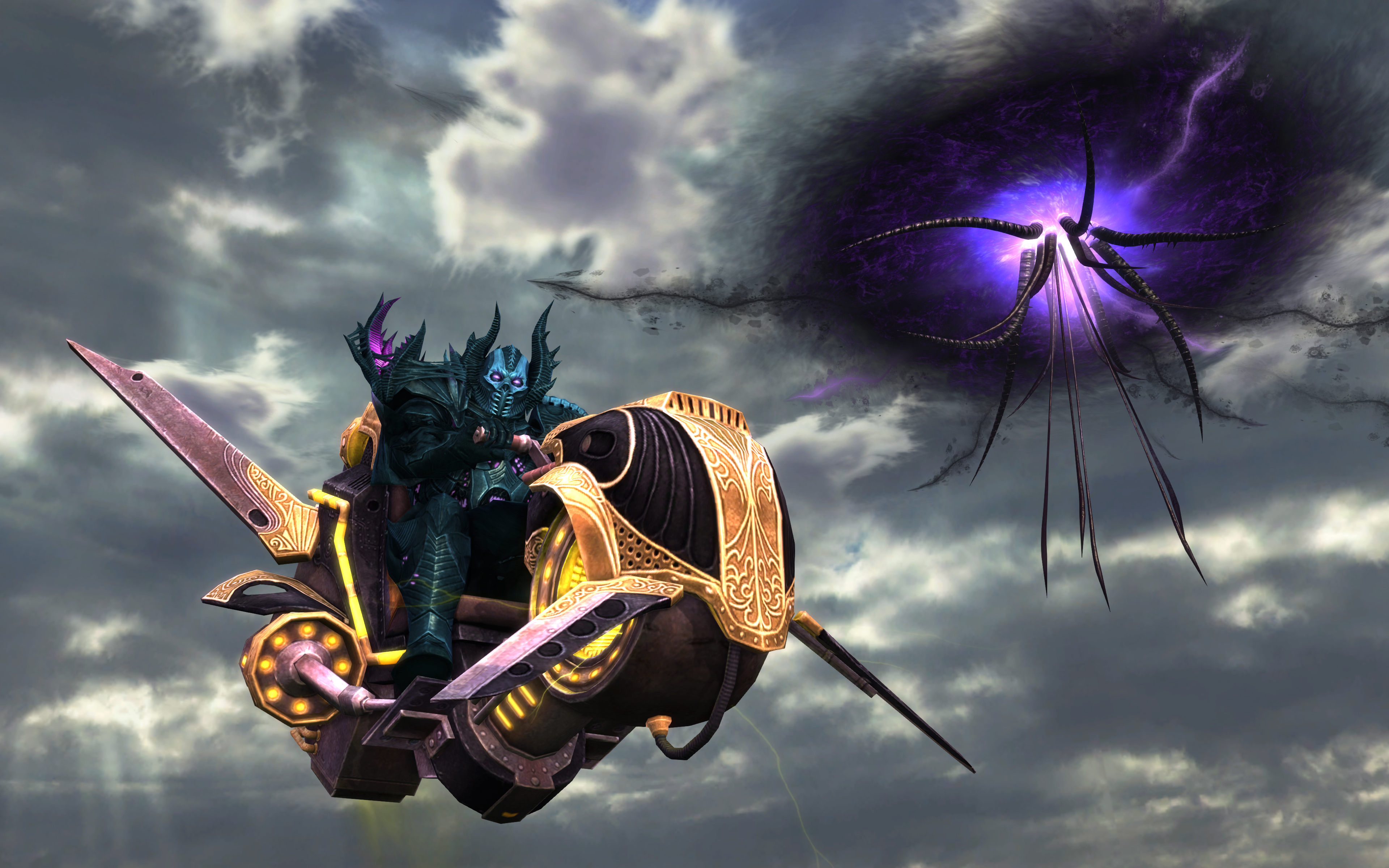 A plane invades Telara.