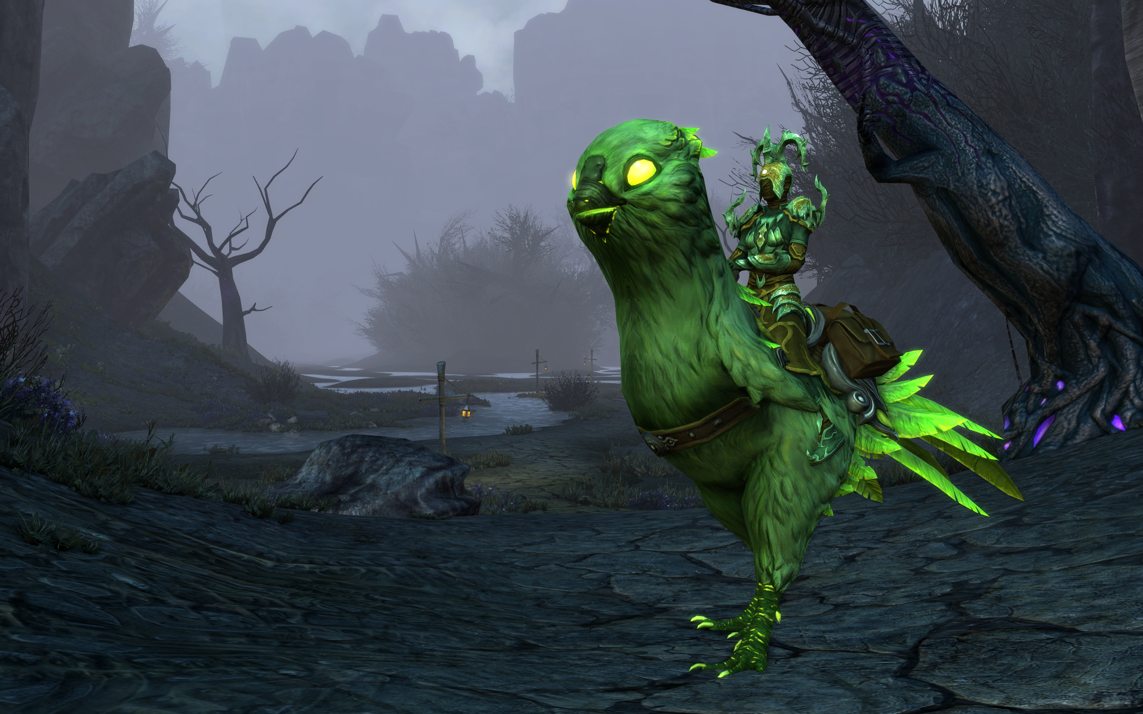 I'd swear that's a mutant Chocobo.