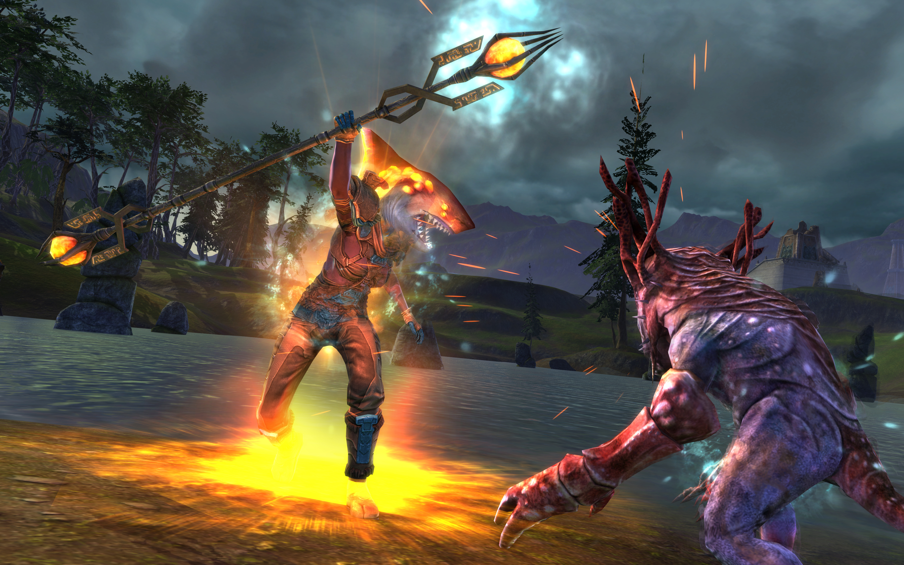 Shark mage!?