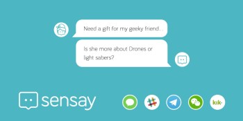 Sensay, a chatbot for getting help with any task, passes 1 million users