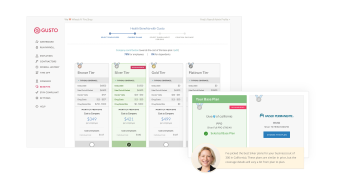 Gusto adds health benefits to its small business payroll helper