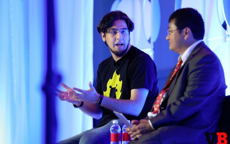 Rami Ismail of Vlambeer talks with Dean Takahashi at GamesBeat Summit 2016.