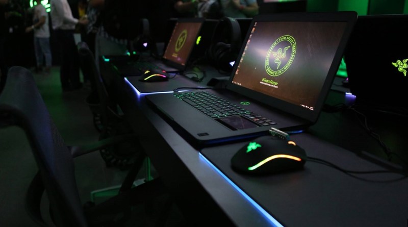 Razer Stores feature Razer-branded laptops and other gear for gamers.