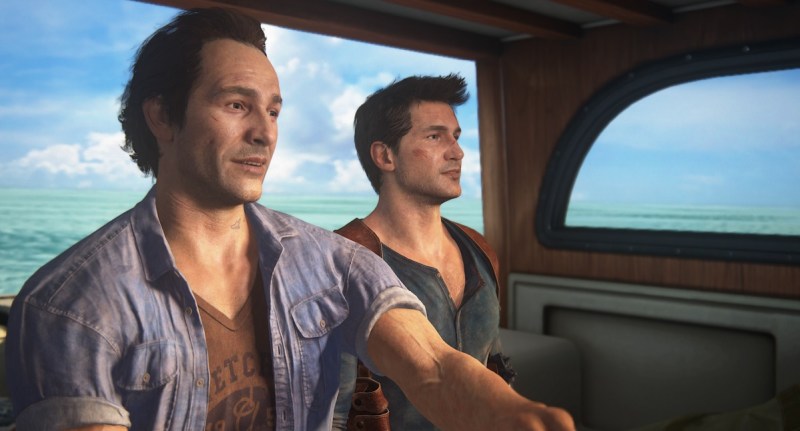 Uncharted 4: A Thief Ends is about Sam (left) and Nathan Drake.