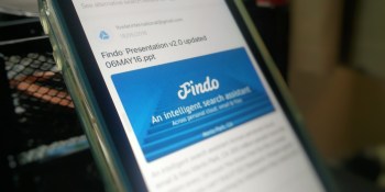 Findo raises $4 million to solve your ‘infobesity’ headache with A.I. and a smart search assistant