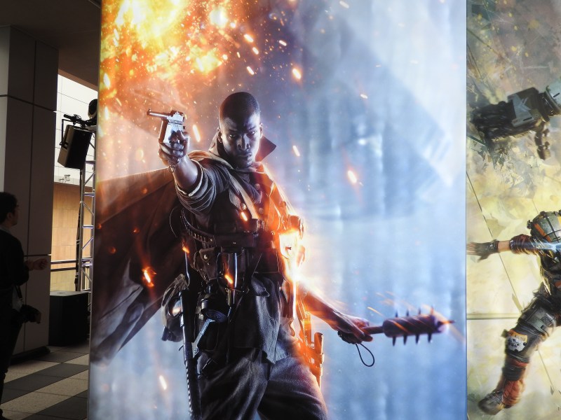 Battlefield 1 poster at EA Play