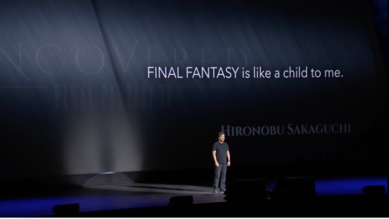 FFXV Uncovered event: Hironobu Sakaguchi