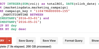 Google BigQuery gets standard SQL support in beta