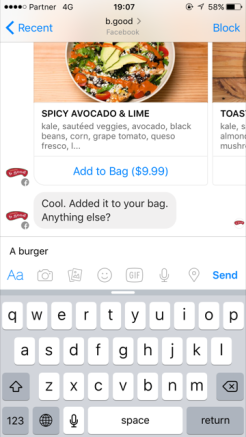 AppFront: Order Bot