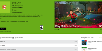 After Xbox One success, Roblox now has a dedicated Windows 10 app