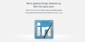 LinkedIn goes down following Microsoft acquisition (Update: Fixed)