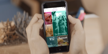 The New York Times launches on Snapchat Discover