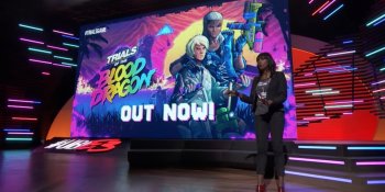 Trials of the Blood Dragon combines motorcycles and ’80s kitsch and is out now