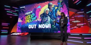 Trials of the Blood Dragon combines motorcycles and ’80s kitsch and is out now