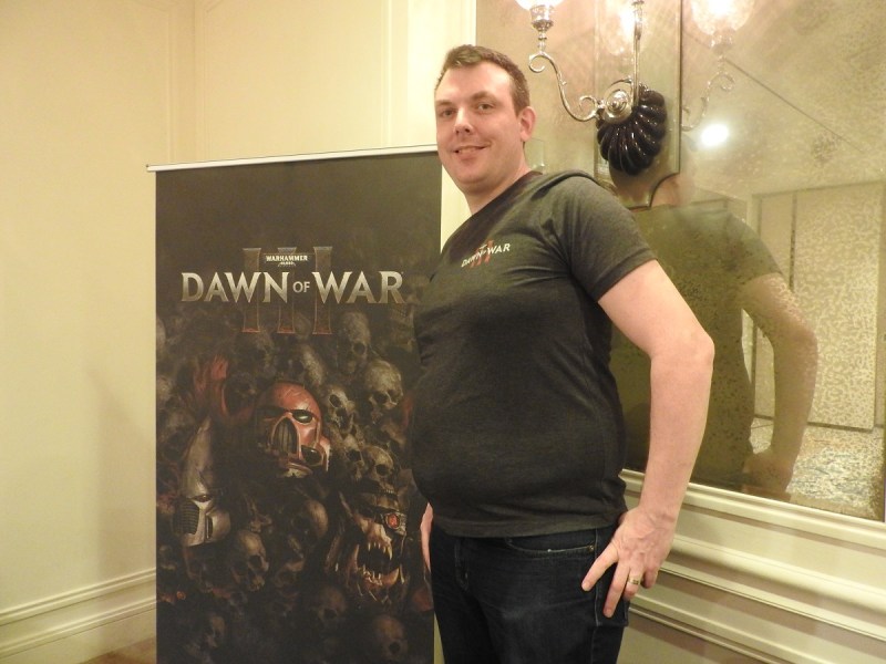 Philippe Boulle, game director of Warhammer 40000: Dawn of War III