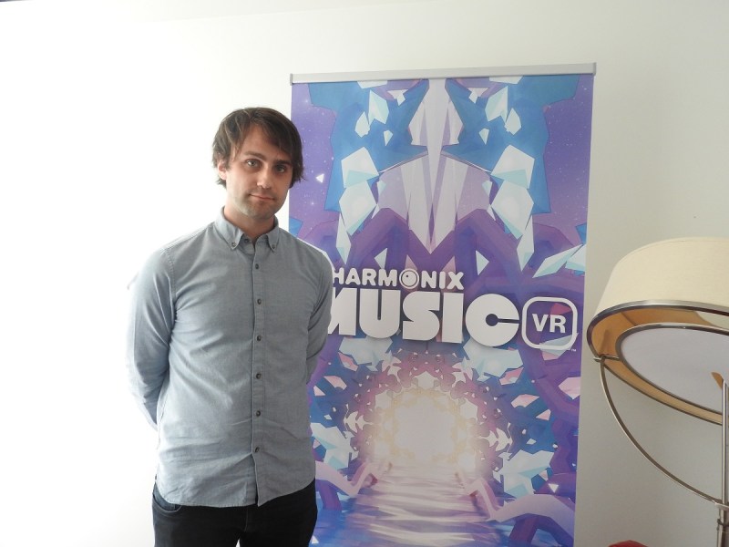Harmonix game designer Jon Carter.