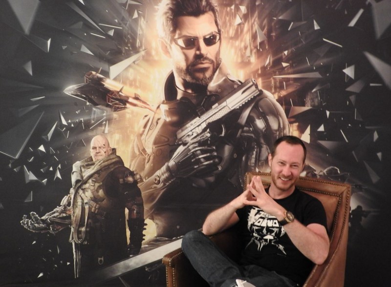 Jean-Francois Dugas, executive game director at Eidos Montreal for Deus Ex: Mankind Divided.