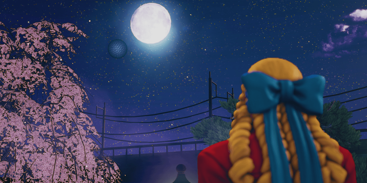 Street Fighter V Narrative Karin and the moon