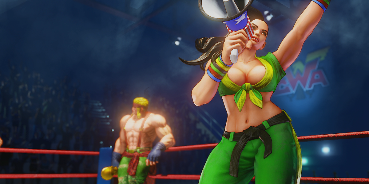 Street Fighter V Narrative Laura and Alex