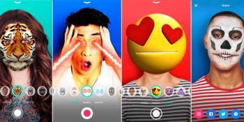 AOL’s Switch is a selfie-taking photo and video app with Snapchat-like filters