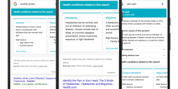 Google’s Knowledge Graph gets health info backed by Harvard, Mayo Clinic