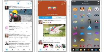 Twitter now lets you insert searchable stickers into photos