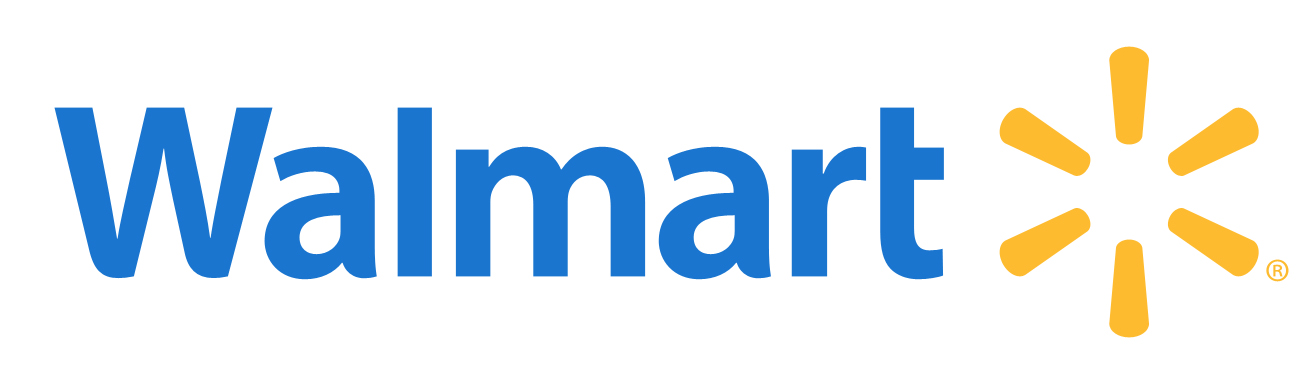 This is an image of the Walmart logo. Walmart is counting on recent technology investments to reverse five quarters of declining online sales growth.