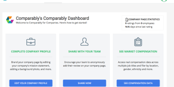 Comparably now lets CEOs better understand industry-wide salaries