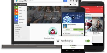 Google Play’s new Family Library lets up to 6 people share purchases across Android, iOS, and the web