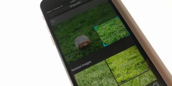 Bing image search on the mobile web takes a page from Pinterest