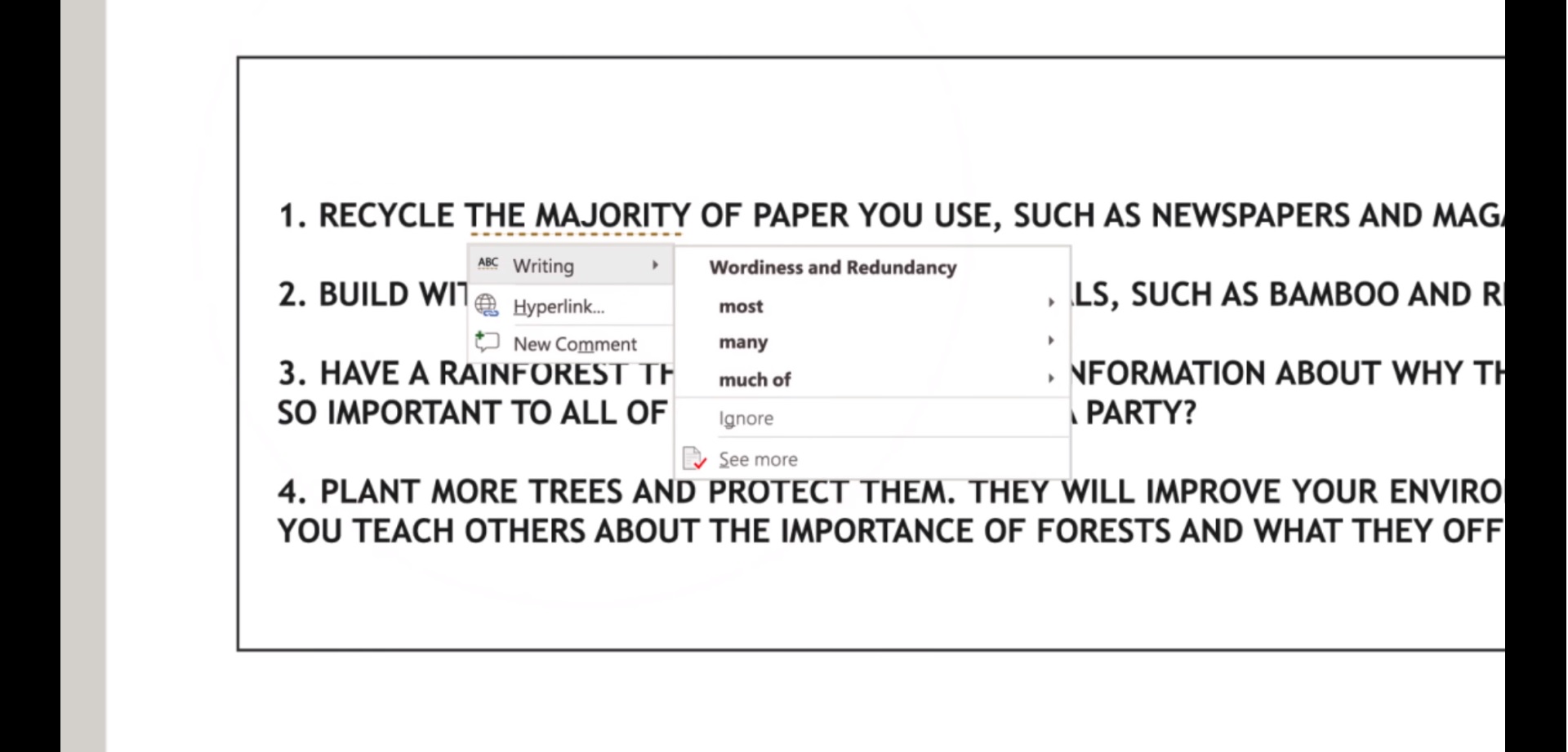 The Editor feature coming to Microsoft Word.