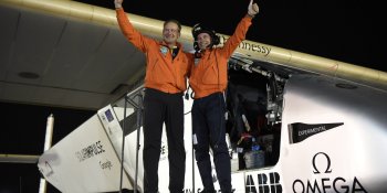 Solar-powered plane completes first ever round-the-world journey