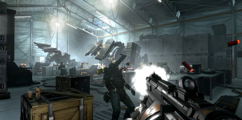 Deus Ex: Mankind Divided has more action moments.